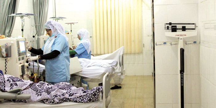  غسيل الكلى في المركز