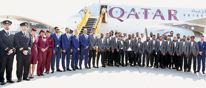  من وصول بعثة الأهلي إلى قطر