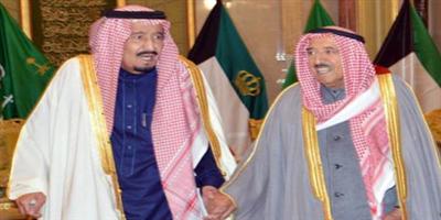 الملك يطمئن في اتصال هاتفي على صحة أمير الكويت 