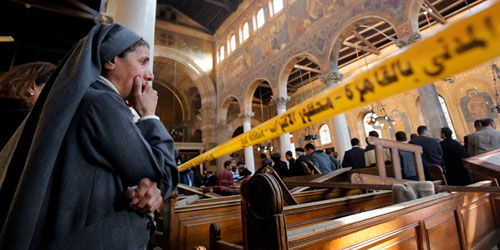 تنظيم داعش الإرهابي يعلن مسؤوليته عن تفجير الكنيسة في مصر 