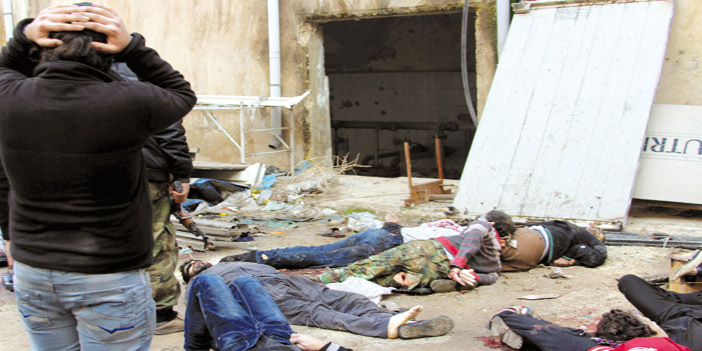  إعدام العشرات من المدنيين في حلب