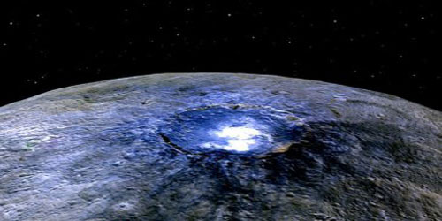 علماء يكتشفون أدلة على وجود جليد على الكوكب سيريس 