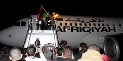 عودة ركاب الطائرة الليبية المختطفة إلى طرابلس 