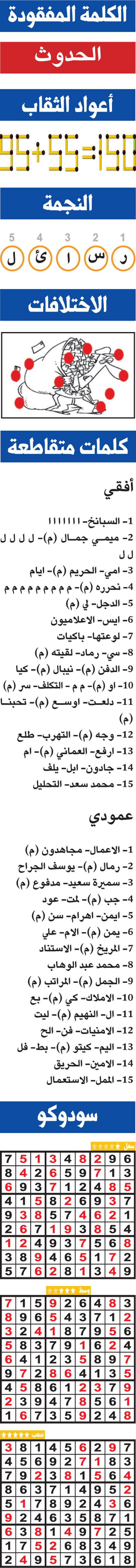 حلول تسالي (0224) 