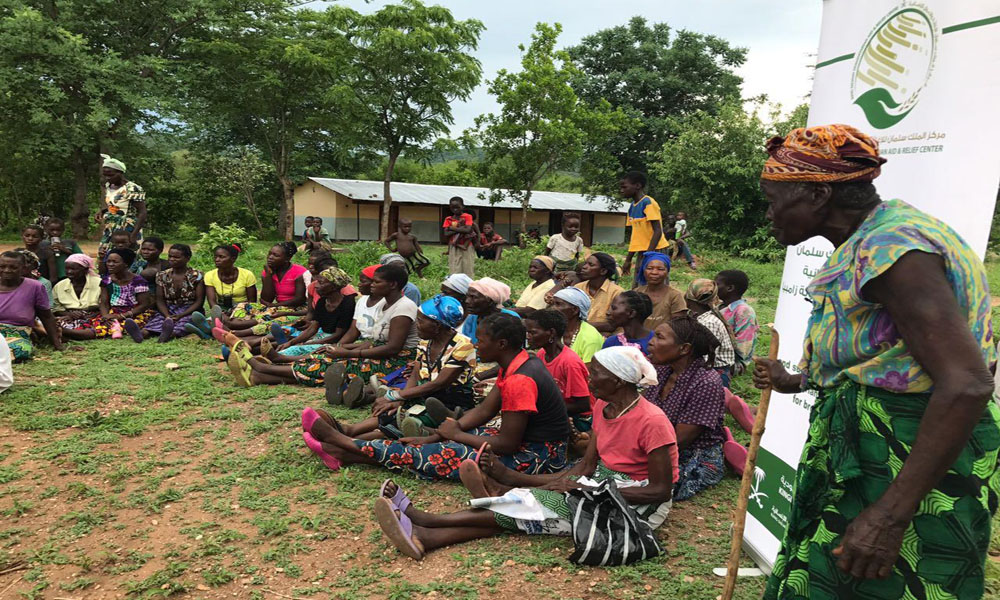 الملك سلمان للإغاثة يقدم مساعدات غذائية في زامبيا