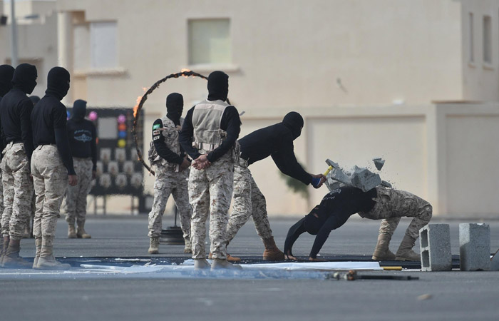 افتتاح قرية التدريب الأمنية