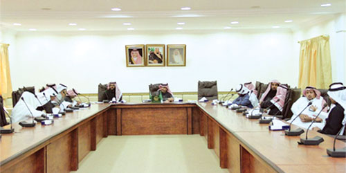  جلسة المجلس المحلي في محافظة النبهانية
