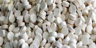 ضبط 55 ألف قرص مخدر من عقار الكبتاجون قبل تهريبها إلى المملكة 