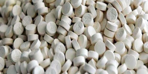 ضبط 55 ألف قرص مخدر من عقار الكبتاجون قبل تهريبها إلى المملكة 