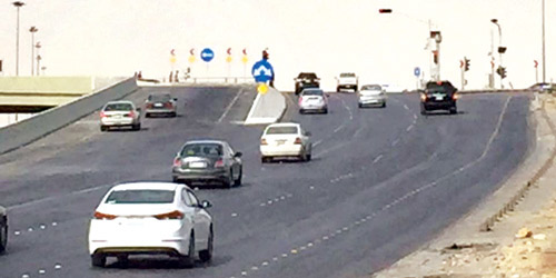 النقل: توسعة دوران الدرعية على طريق الملك خالد لتسهيل الوصول للدرعية التاريخية 
