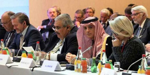 في المؤتمرالدولي للسلام في الشرق الأوسط في باريس ..  الجبير: 