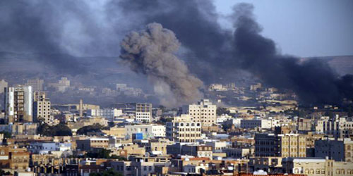 طيران التحالف يقصف مواقع عسكرية للحوثيين في صنعاء  