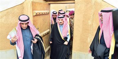 أهالي علقة يثمنون زيارة الأمير فيصل بن بندر 
