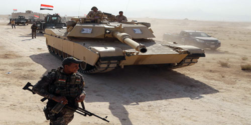 الجيش العراقي يستعد لتحرير يمين الموصل 