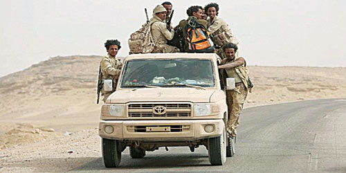  الجيش اليمني في محافظة أبين