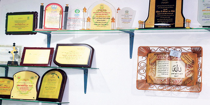  دروع حصلت عليها المؤسسة