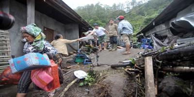 انهيارات أرضية تقتل 12 في بالي بإندونيسيا 