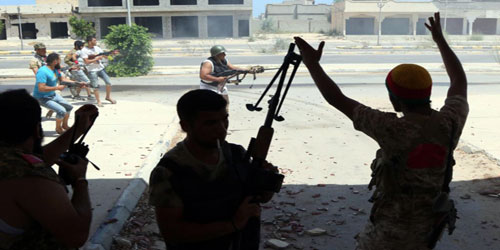 الجيش الليبي يقتل ثلاثة إرهابيين جنوب درنة 