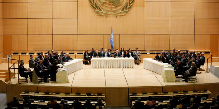   وفدا النظام والمعارضة السوريان وجهاً لوجه لدى انطلاق محادثات جنيف برعاية الأمم المتحدة