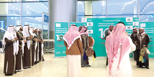  خلال حفل الشركة