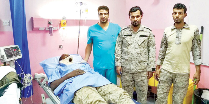  ممرض من الجوف مشارك في الحد الجنوبي