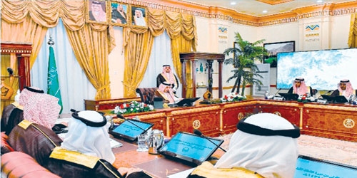   جانب من مجلس المنطقة بنجران