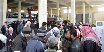 مركز الملك سلمان للإغاثة يواصل توزيع السلال الغذائية على النازحين في الداخل السوري 