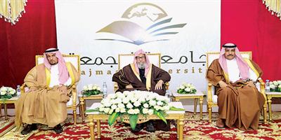 الشيخ الدكتور صالح الفوزان يلقي محاضرة في جامعة المجمعة 