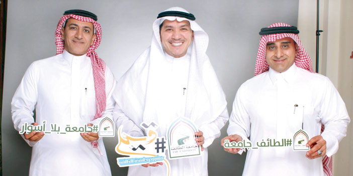   مدير جامعة الطائف يشارك في إطلاق المشروع