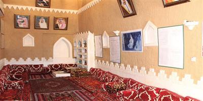 سمو الأميرة جواهر بنت نايف تزور قصر الزاحم الأثري بالقصب 
