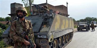 مقتل 5 إرهابيين واثنين من قوات الجيش في باكستان 