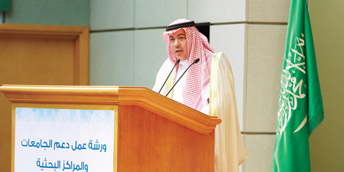 تركي بن سعود يدشن مبادرة برامج دعم الجامعات والمراكز البحثية 