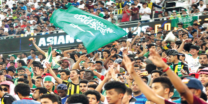  كالمعتاد الحضور الجماهيري لمباراة الأخضر غداً بكامل العدد