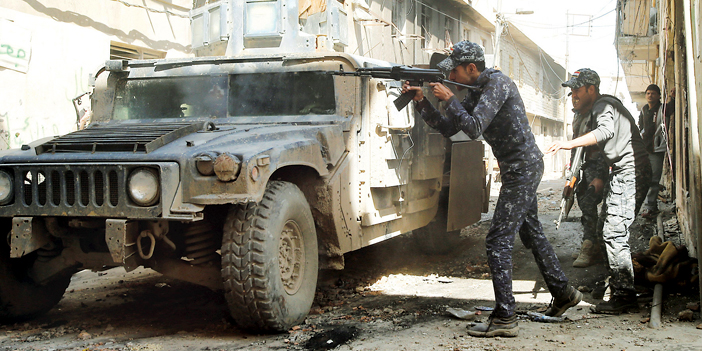  القوات العراقية تتقدم في أحياء الموصل
