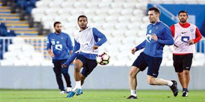 الهلال يعاود تدريباته اليوم استعداداً للنصر 