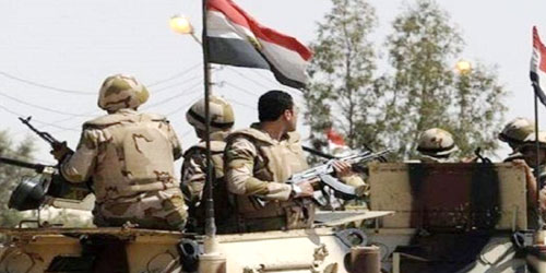 القبض على 28 إرهابياً في حملة للجيش المصري بسيناء 