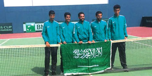  أخضر التنس كسب البحرين في بطولة ديفيز