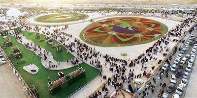 مفاجآت «ربيع الرياض 13» تجذب 400 ألف زائر حتى أمس 
