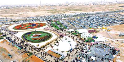 مهرجان ربيع الرياض يختتم فعاليات اليوم.. وأكثر من 800 ألف زائر حتى يوم أمس 