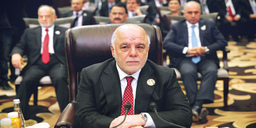  حيدر العبادي رئيس الوزراء العراقي