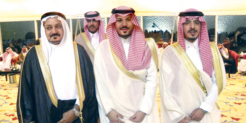  الأمير سعود بن فيصل يشرِّف حفل زواج آل سمار