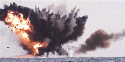 إحباط تفجير رصيف ومحطة توزيع بترول بجازان بواسطة زورق آلي مفخخ 