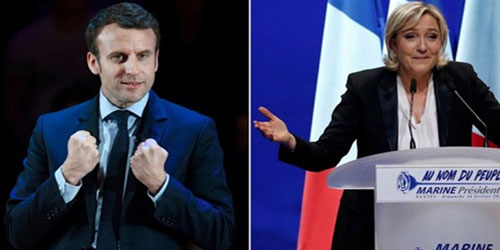 في مناظرة تلفزيونية قبل 4 أيام من الجولة الثانية للانتخابات الفرنسية 