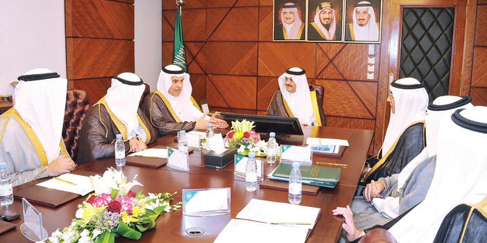  الأمير سعود يلتقي وزير المياه