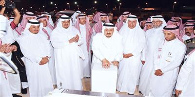 أمير منطقة الرياض يفتتح متنزه مطلات بحيرة نمار ومشروعات التأهيل البيئي لأودية أوبير والمهدية والبطحاء 