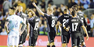 الريال على بعد نقطة من اللقب الإسباني 