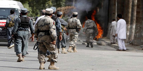 مقتل 20 من رجال الشرطة في هجوم بجنوب أفغانستان 