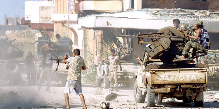  اشتباكات مسلحة بين قوات ليبية وعناصر متطرفة في بنغازي