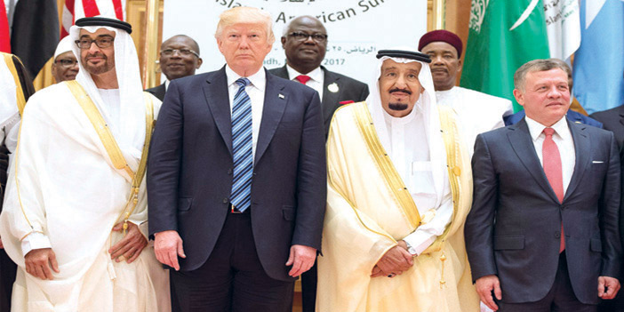 أكد في كلمة له خلال أعمال القمة العربية الإسلامية الأمريكية أهمية العمل بشكل تشاركي لمواجهة الإرهاب والتطرف 