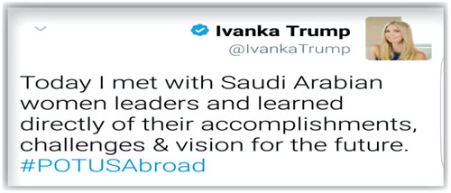 قابلت قيادات نسائية سعودية 